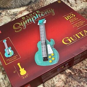 Symphony Block Guitar Set - Teal and Yellow